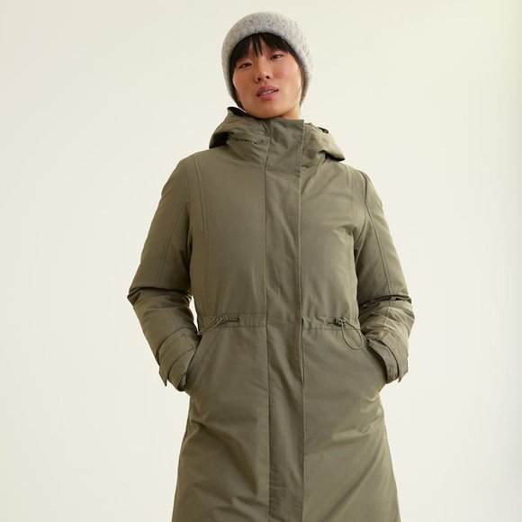 HYBA: Womens 3 in 1 Winter Jacket - dusty olive - Picture 2 of 12